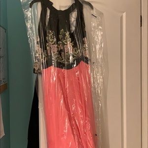 Two piece long dress